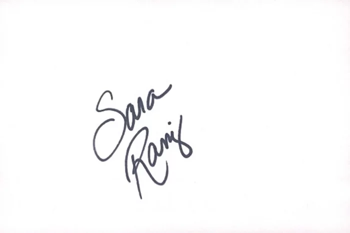 Sara Ramirez autograph