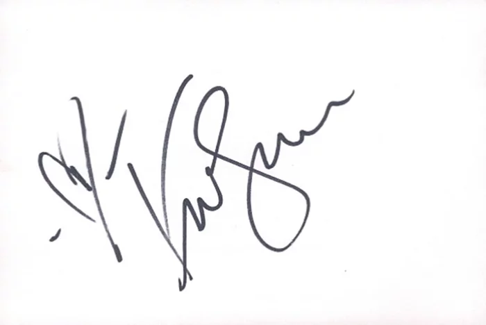 Kim Smith autograph