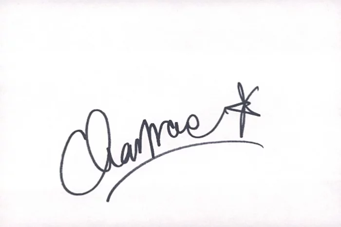 Charmane Star autograph