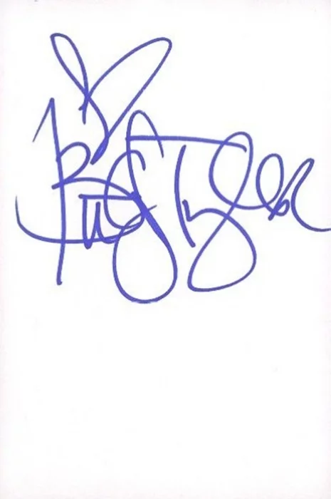 Buffy Tyler autograph