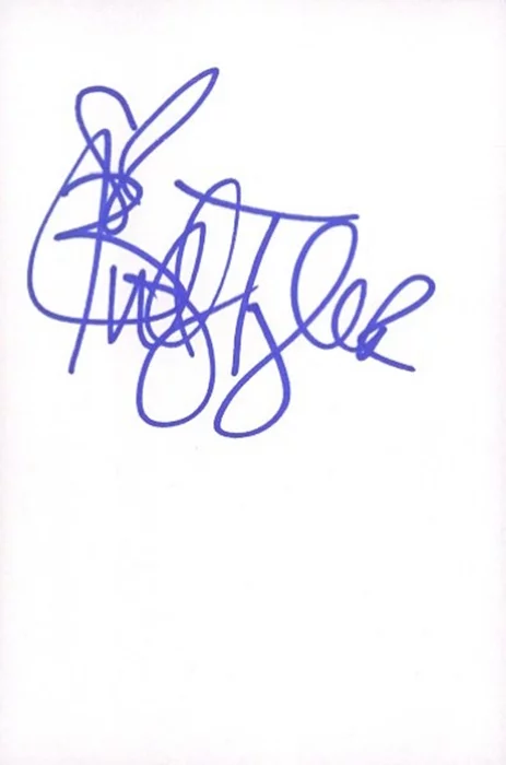 Buffy Tyler autograph