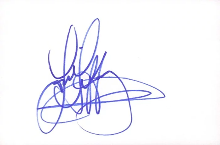 Tiffany autograph