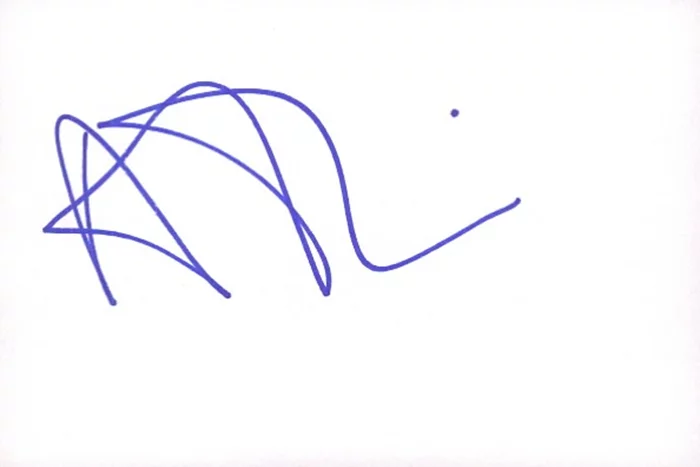 Alessandra Torresani autograph