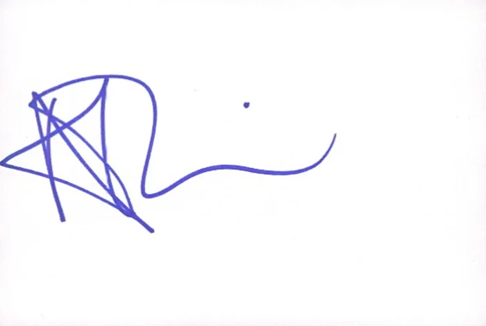 Alessandra Torresani autograph