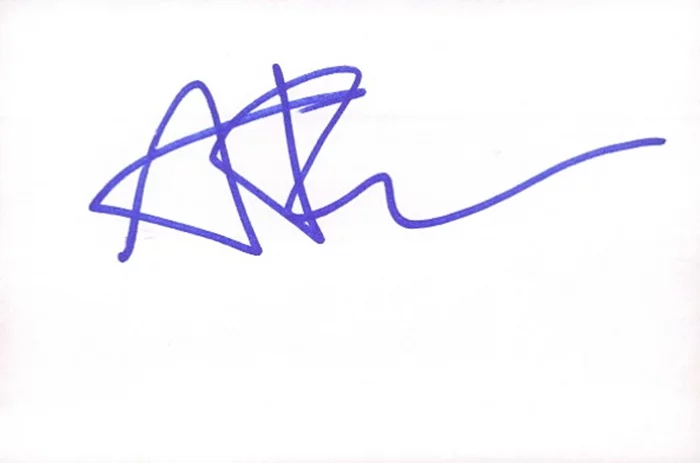 Alessandra Torresani autograph