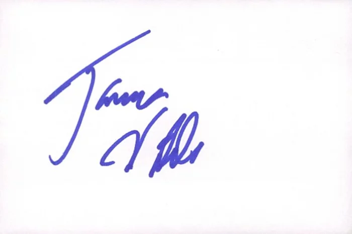 James Wilder autograph