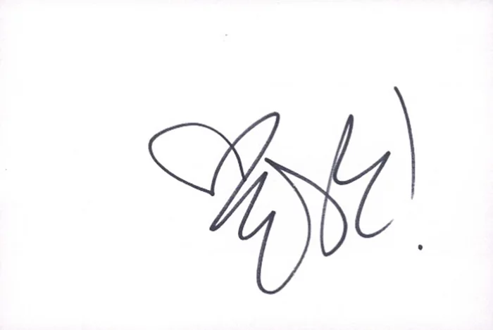 Eve autograph
