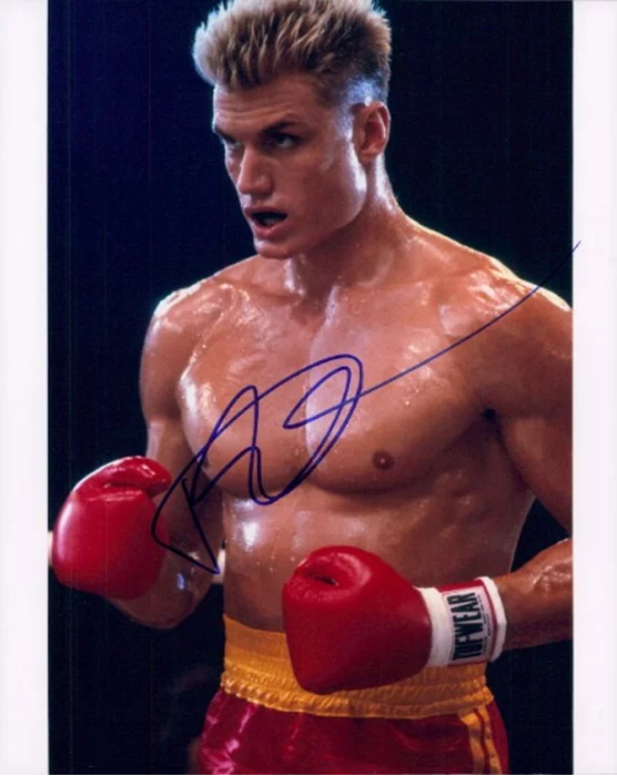 Dolph Lundgren autograph