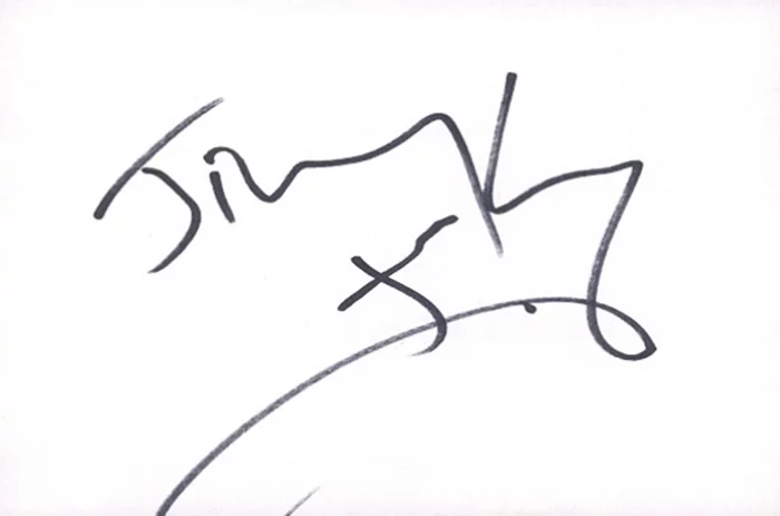 Jimmy Jean-Louis autograph