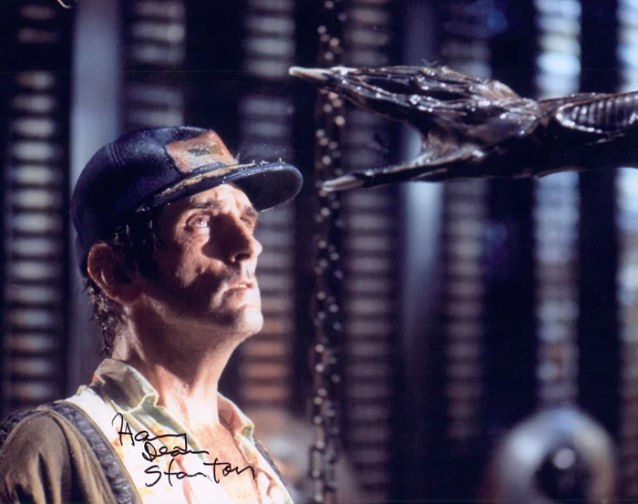 Harry Dean Stanton autograph