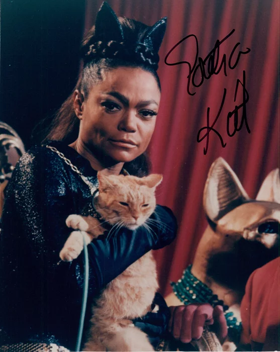 Eartha Kitt autograph