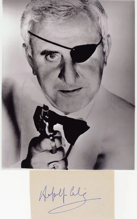 Adolfo Celi autograph