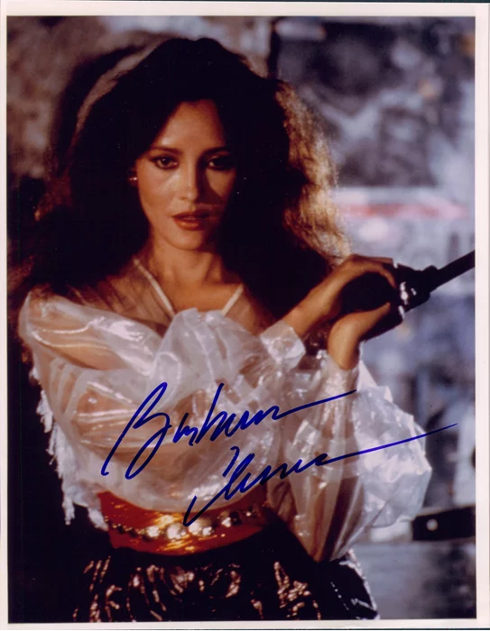 Barbara Carrera autograph