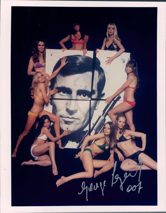 George Lazenby autograph