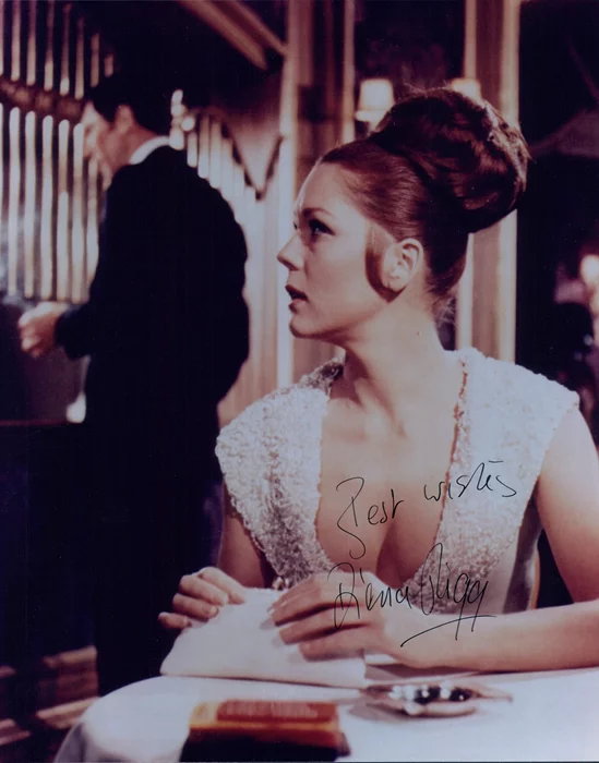 Diana Rigg autograph