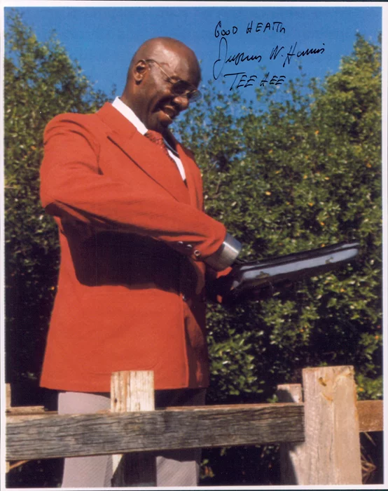 Julius W. Harris autograph