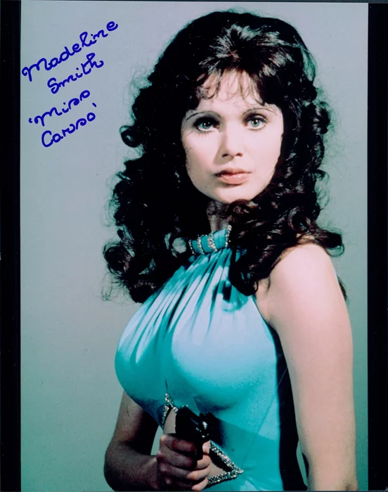 Madeline Smith autograph