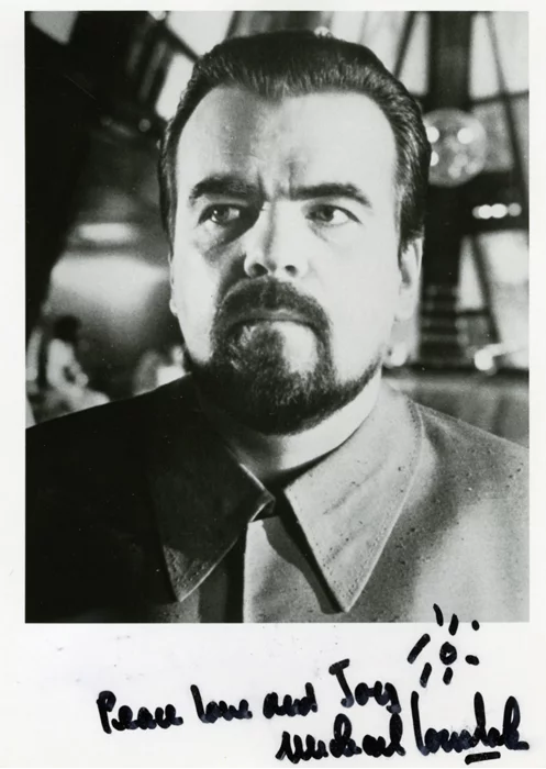 Michael Lonsdale autograph