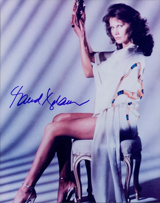 Maud Adams autograph