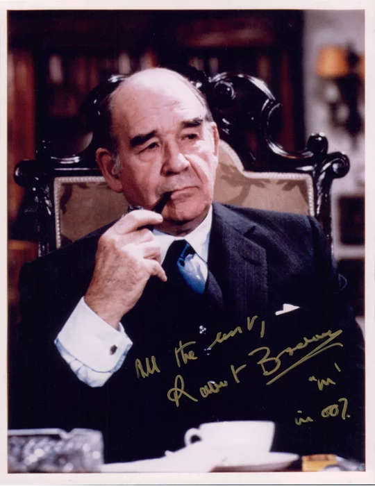 Robert Brown autograph