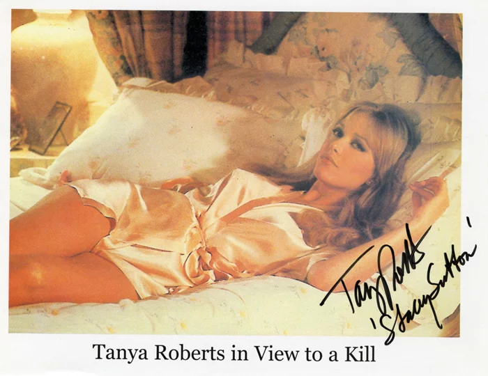 Tanya Roberts autograph