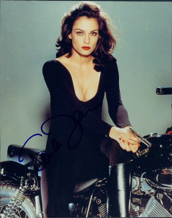 Famke Janssen autograph