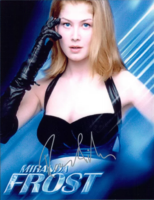 Rosamund Pike autograph