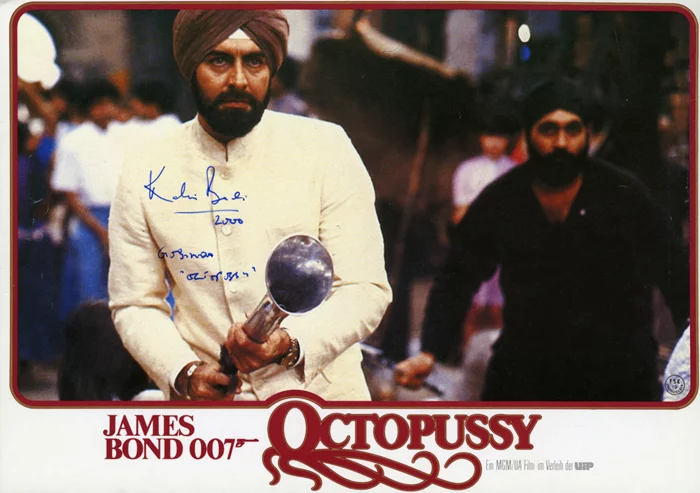 Kabir Bedi autograph