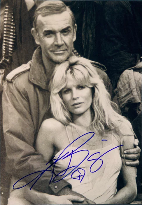 Kim Basinger autograph
