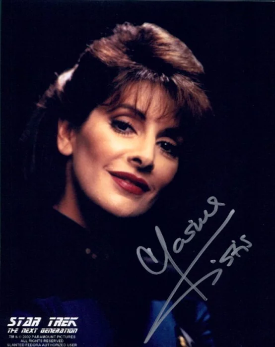 Marina Sirtis autograph