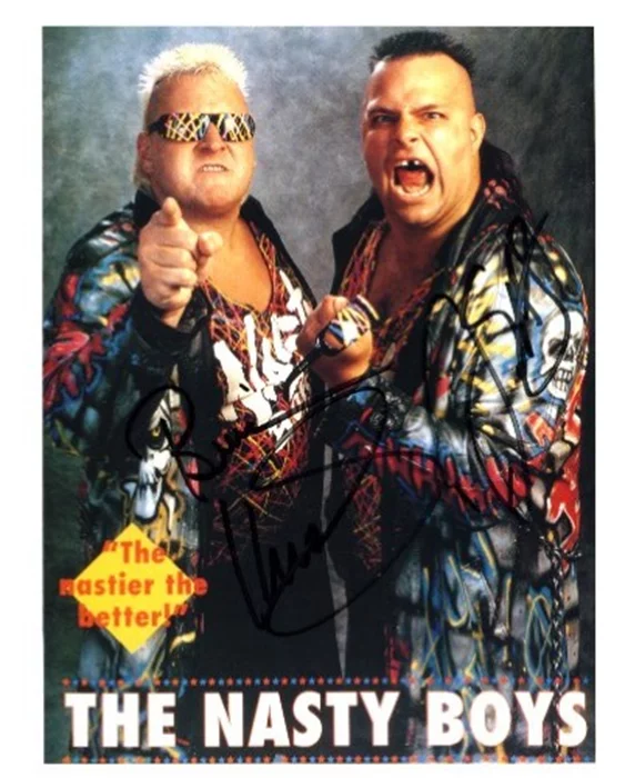 The Nasty Boys autograph