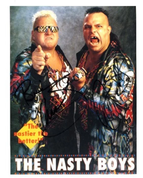 The Nasty Boys autograph