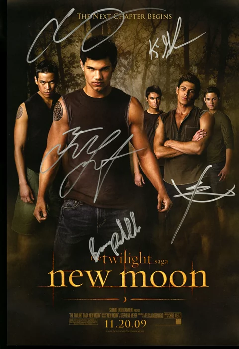 The Twilight Saga: New Moon autograph