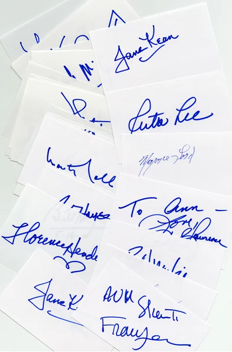Signature Collection autograph