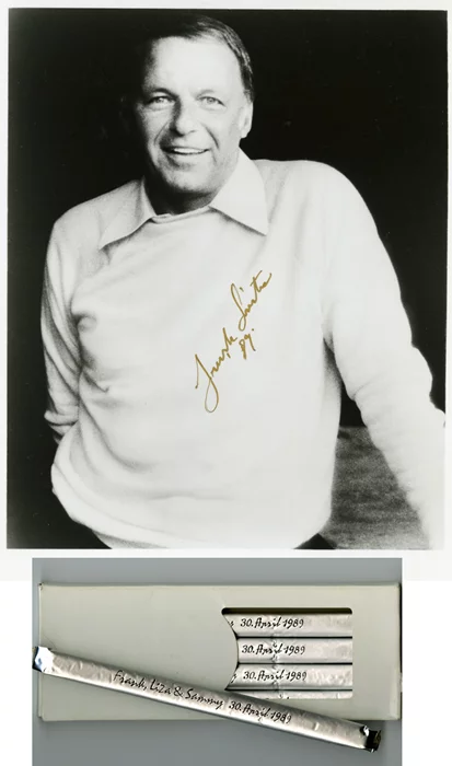 Frank Sinatra autograph