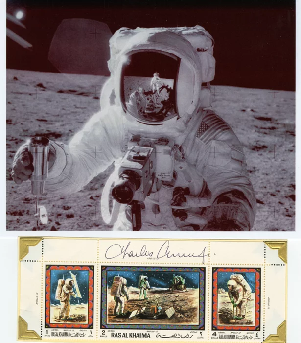 Charles Conrad autograph