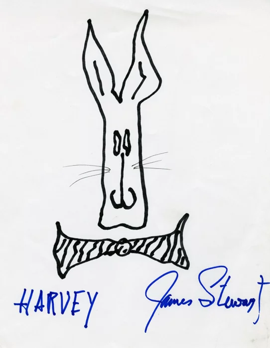 James Stewart autograph