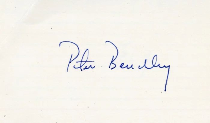 Peter Benchley autograph