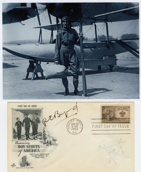 Richard E. Byrd autograph
