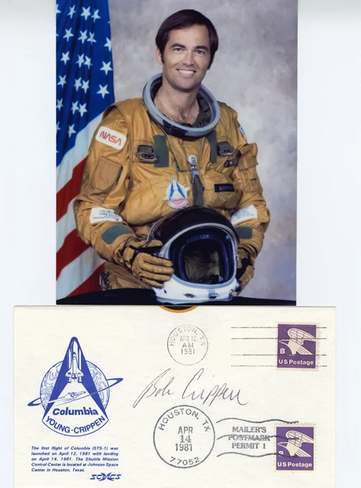 Bob Crippen autograph