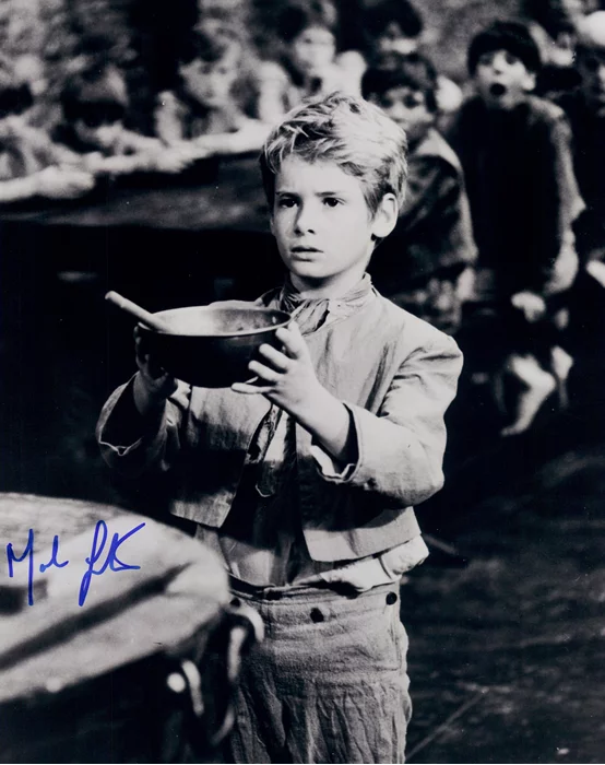 Mark Lester autograph