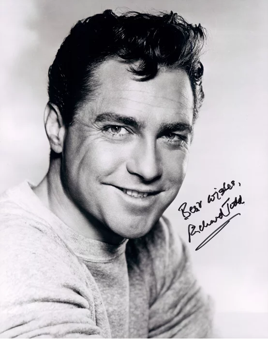 Richard Todd autograph
