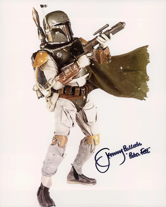 Jeremy Bulloch autograph