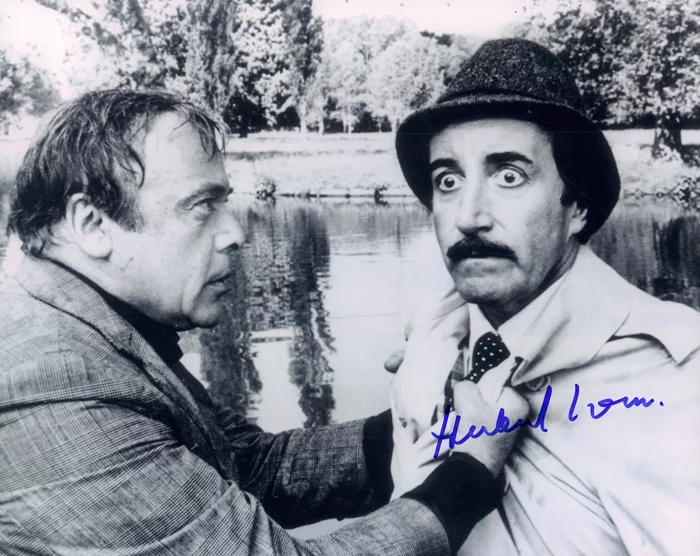 Herbert Lom autograph