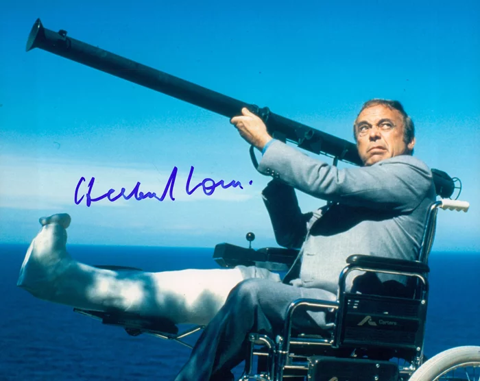 Herbert Lom autograph