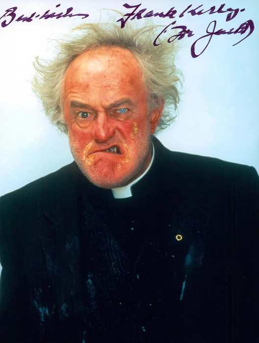 Frank Kelly autograph