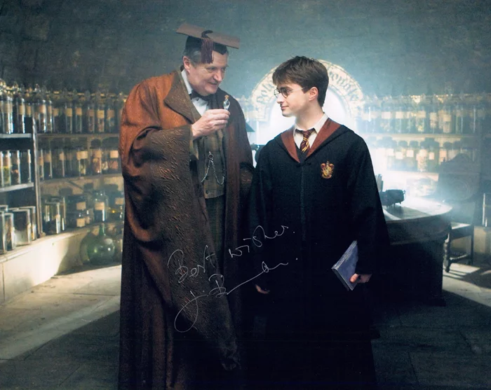 Jim Broadbent autograph