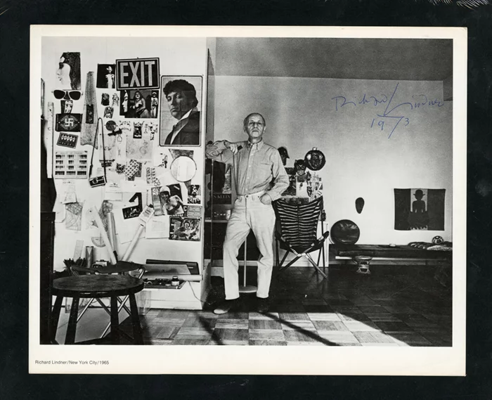 Richard Lindner autograph