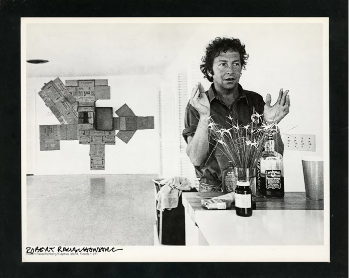 Robert Rauschenberg autograph
