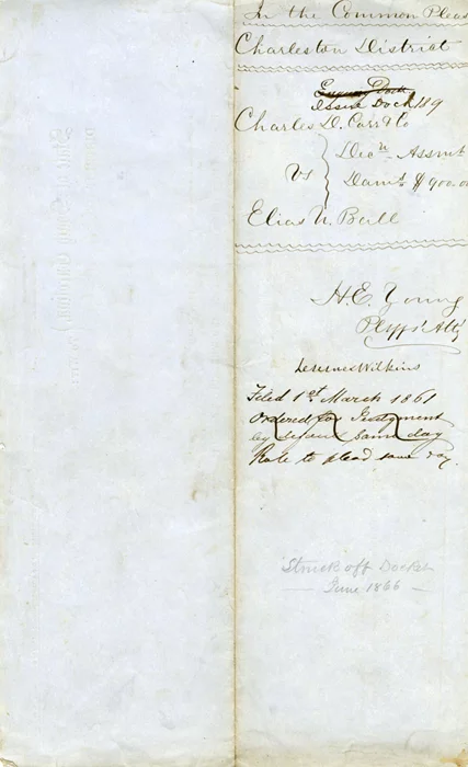 H. E. Young autograph